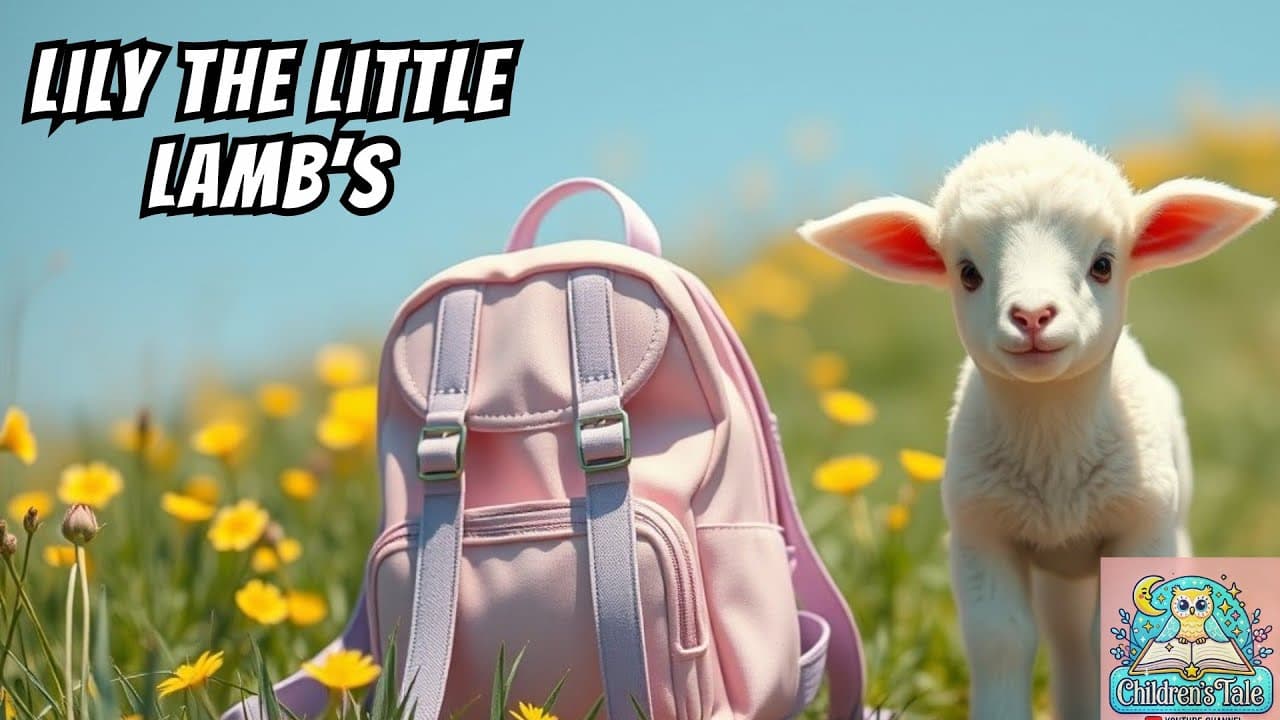🌈 Lily the Little Lamb’s Journey to Rainbow Hill 🐑 Children's Tale