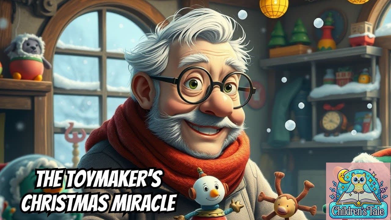 The Toymaker’s Christmas Miracle - Christmas Tale for Preschoolers