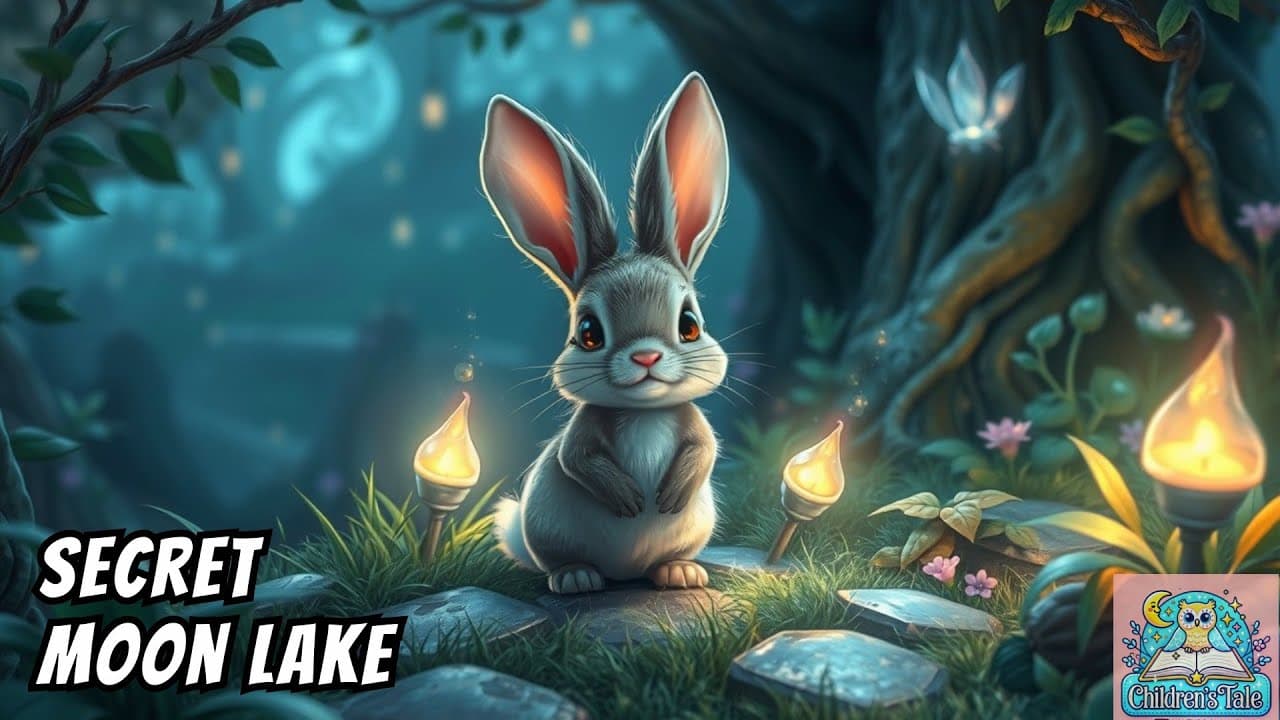 Ruby the Rabbit and the Secret Moon Lake! 🐰 Children's Fairy Tales🌕