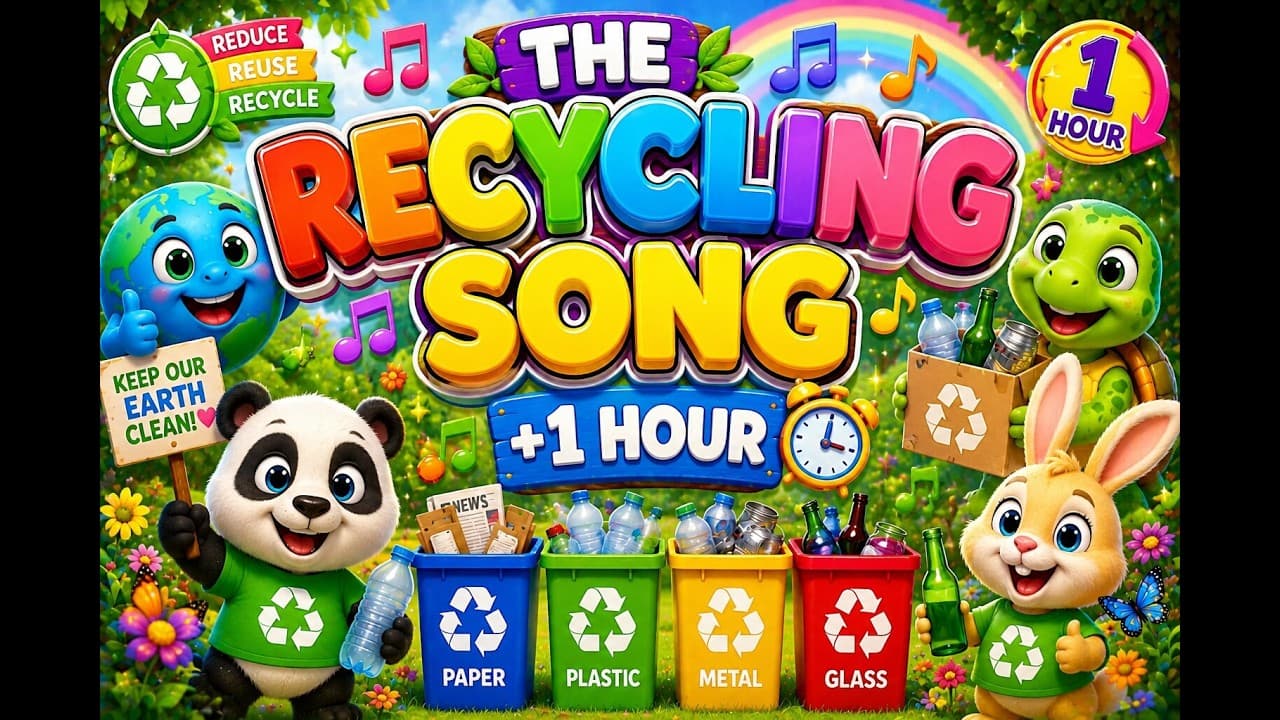 The Recycling Song +1 Hour | Reduce Reuse Recycle | Kids Songs & Nursery Rhymes Compilation