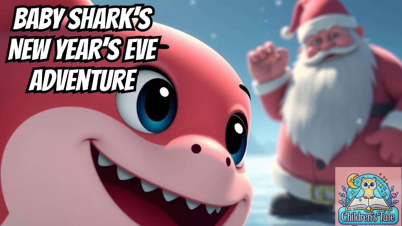 Baby Shark’s New Year’s Eve Adventure - Bedtime Stories for Kids