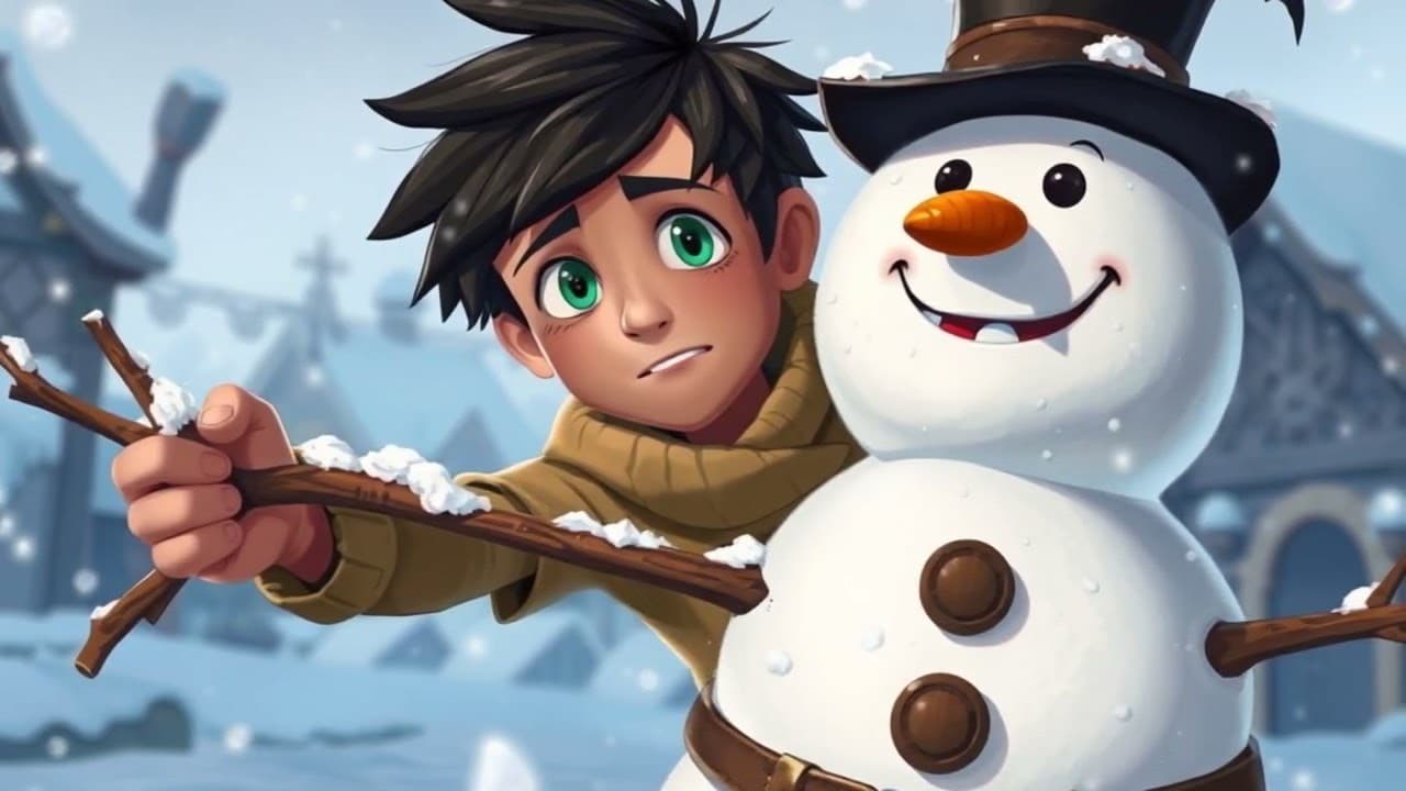 The Snowman and the Magical Hat - New Years Tale