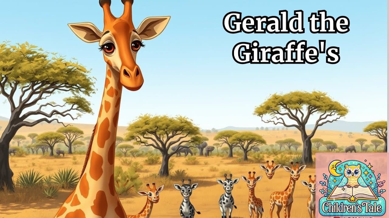 Gerald the Giraffe's Big Bumbling Day: A Hilarious Adventure for Kids!