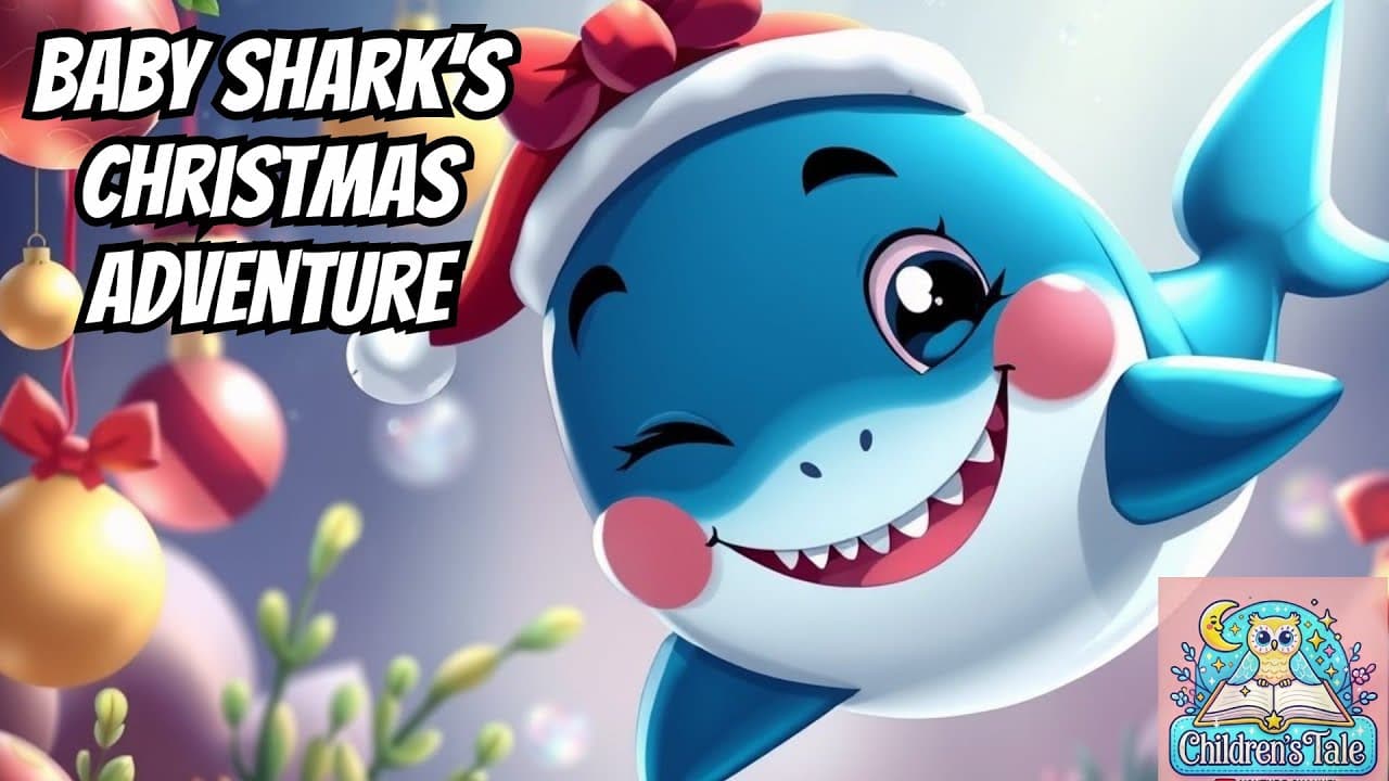 Baby Shark’s Christmas Adventure - Children's Tale for Kids, Toddlers