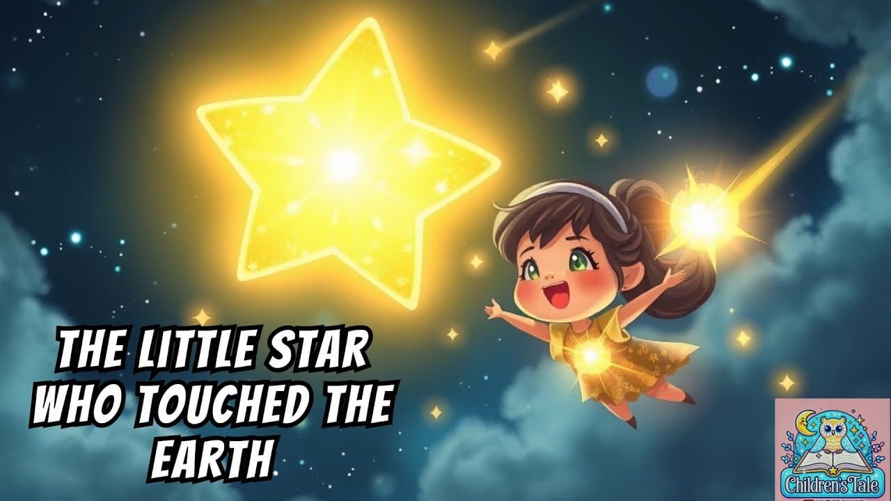 Luna’s Journey: The Little Star Who Touched the Earth 🌟Children's Tale ✨