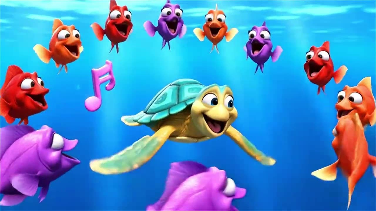Turtle & Fish Friends Song for Kids 🐢🐠 | Ocean Sing-Along | Nursery Rhymes & Sea Animal Songs