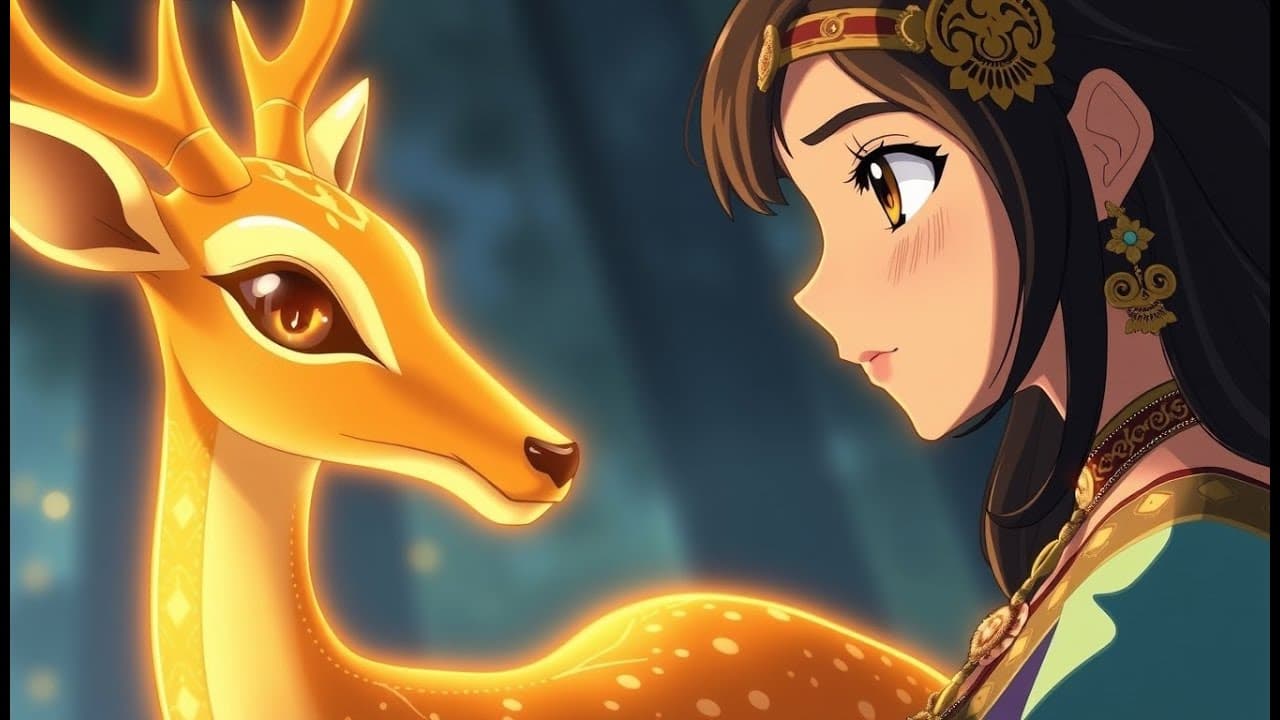 Rama and the Golden Deer | Hindu Mythology Story for Kids 🦌✨