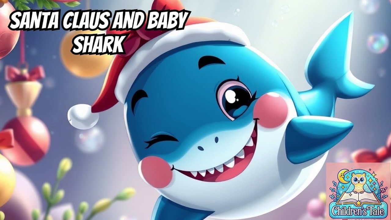 Santa Claus and Baby Shark's North Sea Christmas Adventure - Kid Stories for New Year