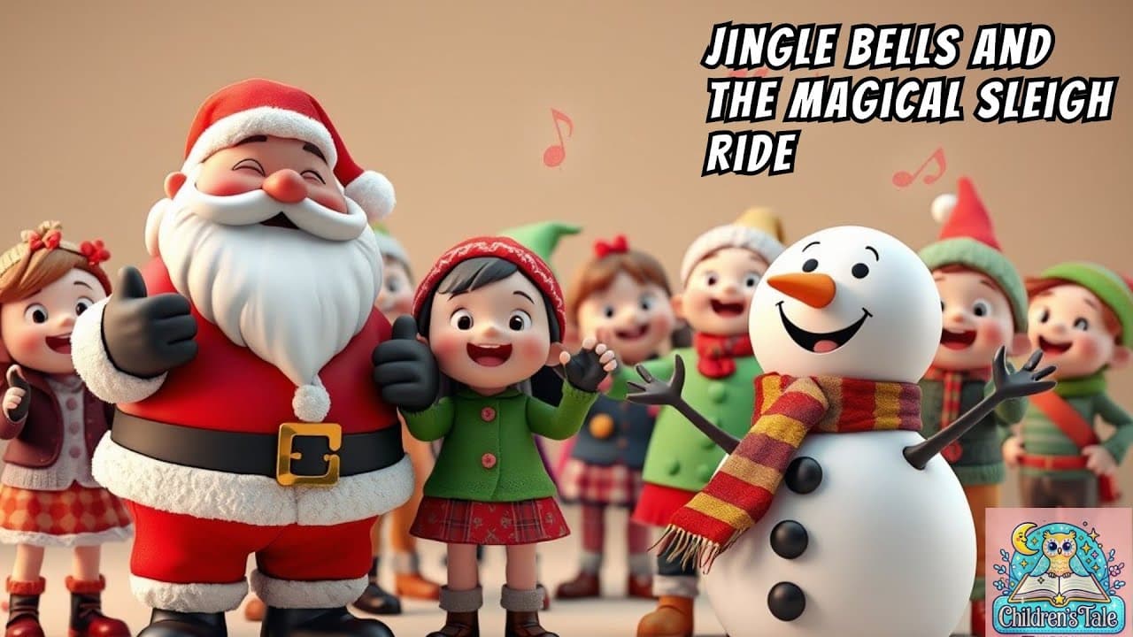 Jingle Bells and the Magical Sleigh Ride | Nursery Rhymes for Kids