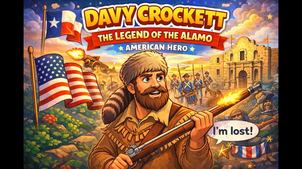 Davy Crockett: The Legend of the Alamo | American Hero