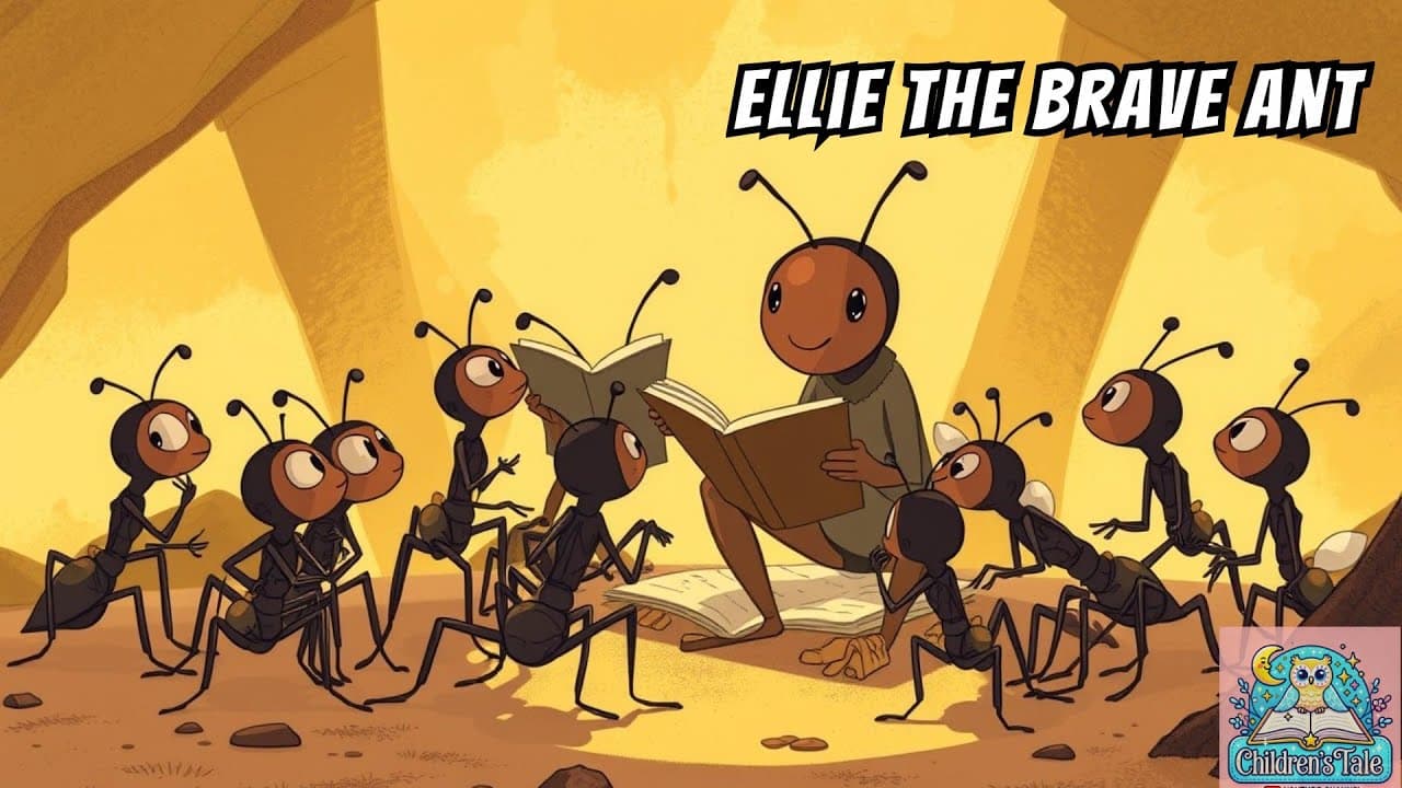 Ellie the Brave Ant: A Heartwarming Tale 🐜 Children's Tale ❤️