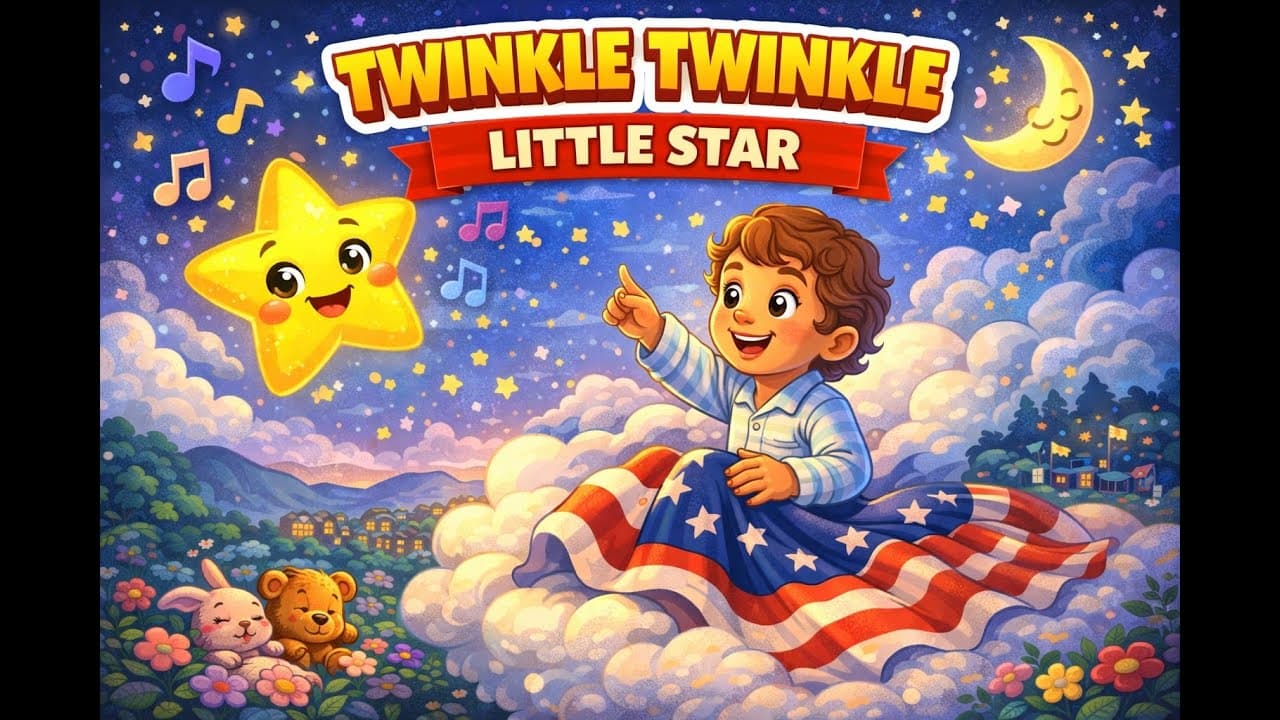Twinkle Twinkle Little Star | Classic Nursery Rhyme for Babies & Toddlers
