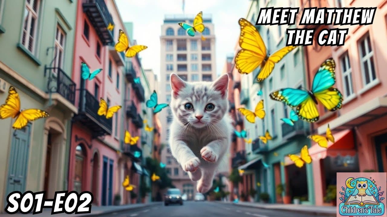 🐱  Matthew the Cat S01E02: The Missing Yarn Ball | Cartoon Series for Kids