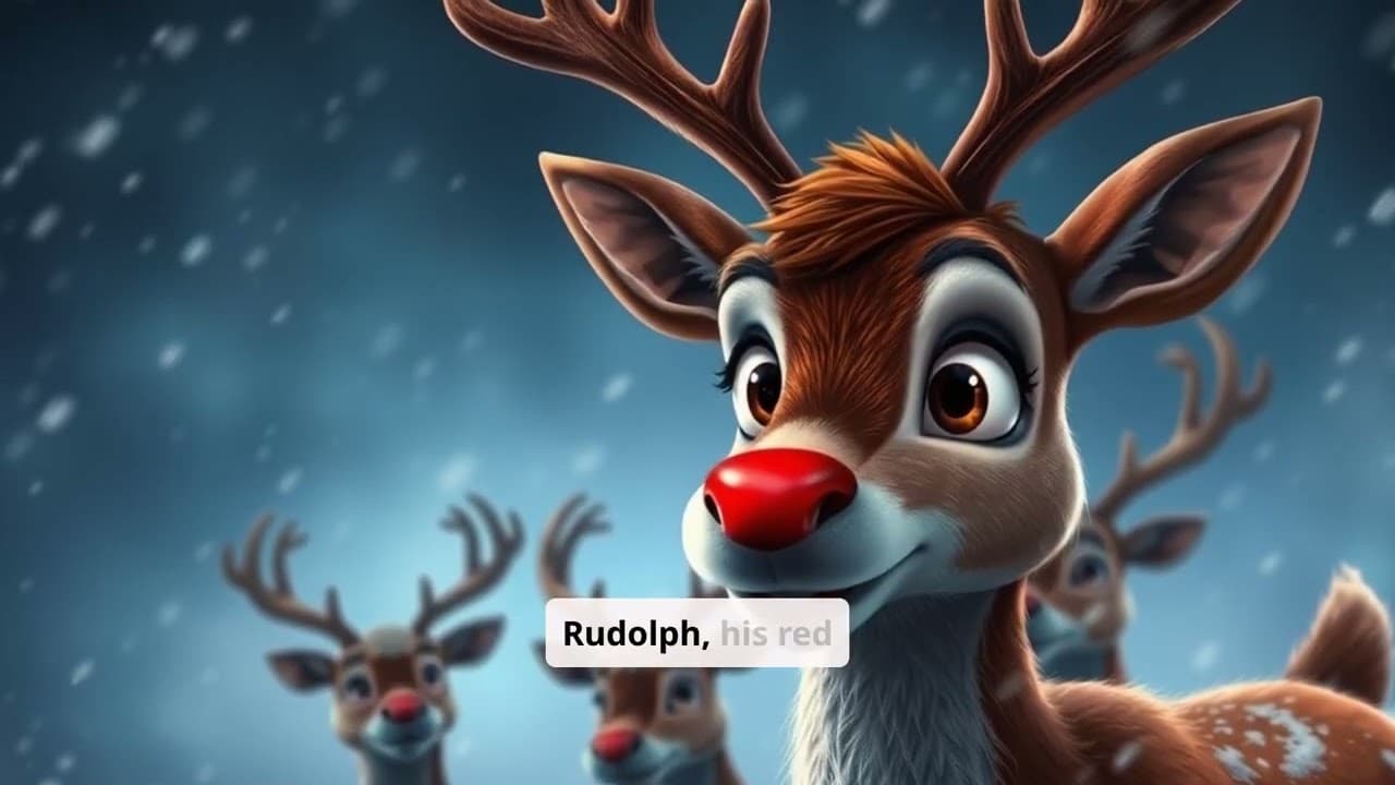 The Great Reindeer Rescue - Bedtime Stories for Kid