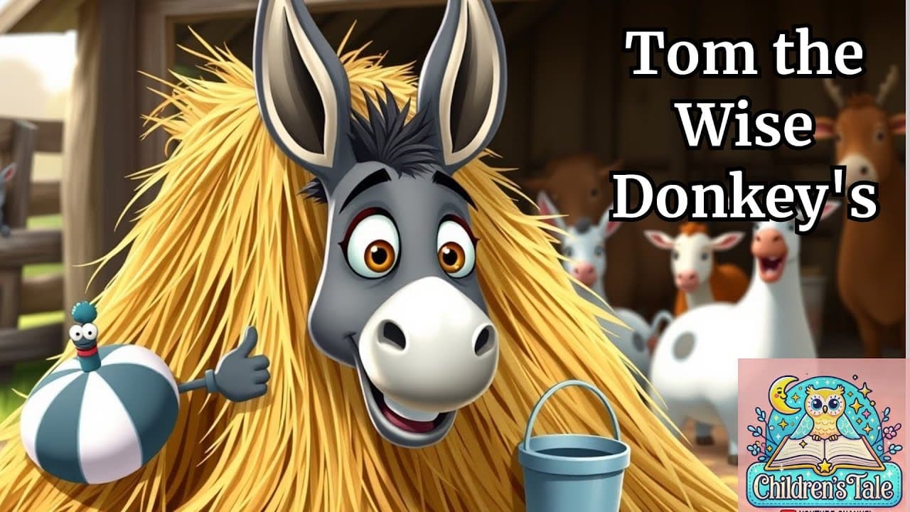 Tom the Wise Donkey's Big Adventure: A Fun Story for Kids