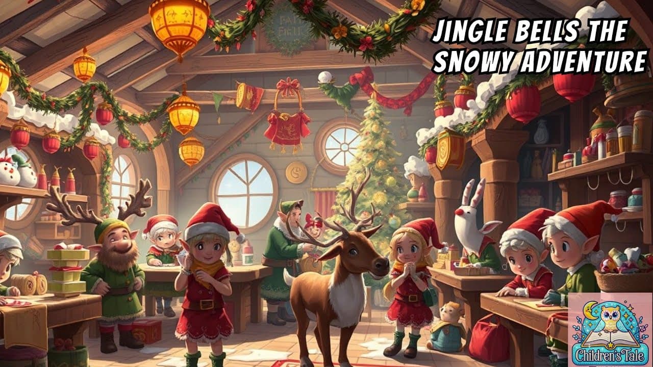 Jingle Bells and the Snowy Adventure | Nursery Rhymes for Kids