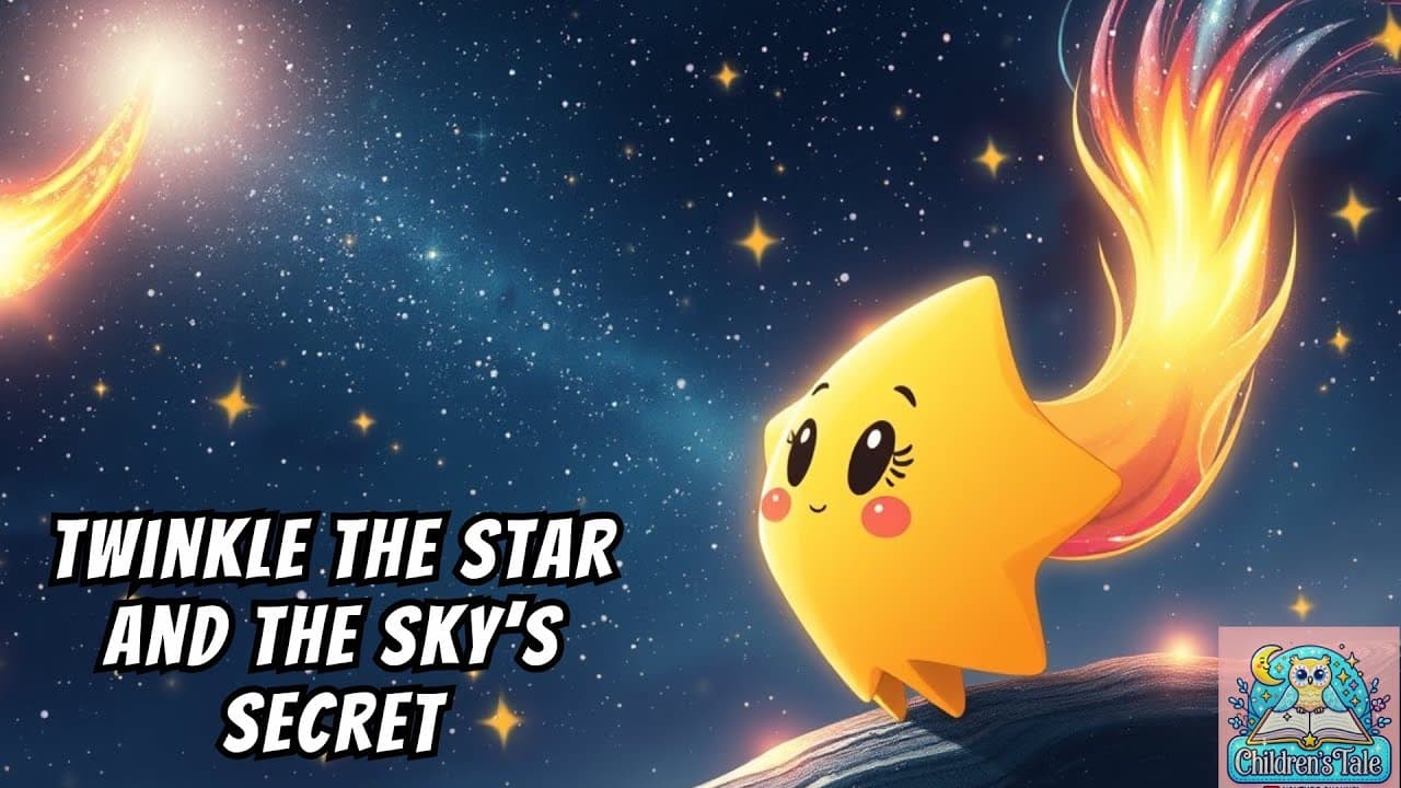 Twinkle the Star and the Sky’s Secret 🌟Kid Stories ✨