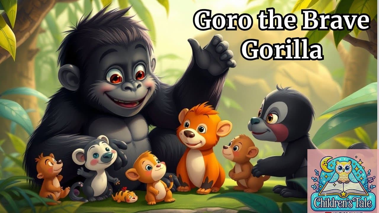 Goro the Brave Gorilla: A Bedtime Adventure for Children's